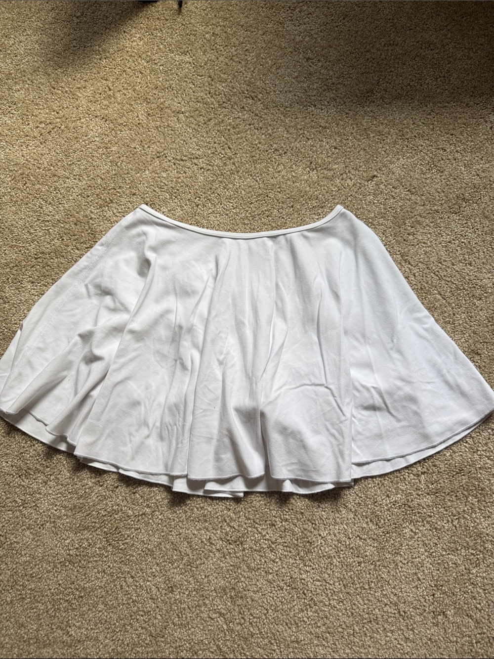 Aritzia Golden Butter White Skirt with Spandex Size Small - Picture 2 of 7